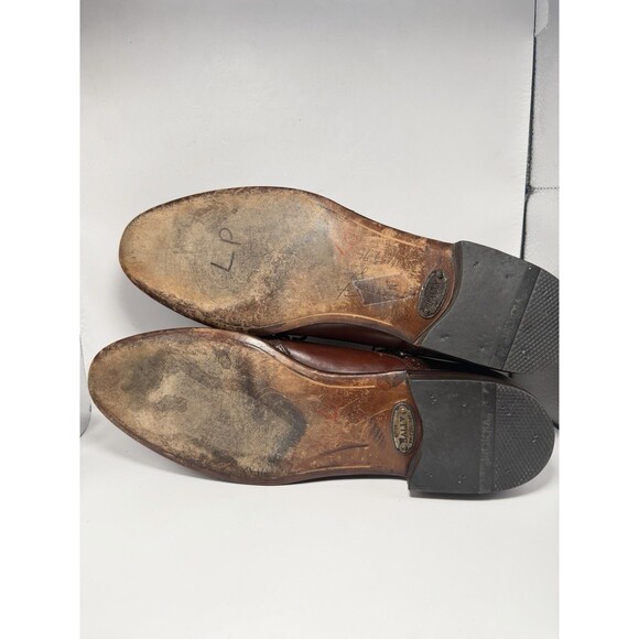 Bally Prestige Lenox 712 00 Full Brogue Wingtip Oxfords Men Size 12 D - Picture 5 of 7